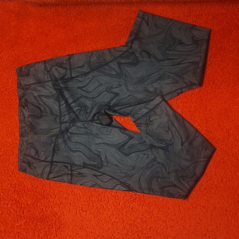 Black Camo Yoga Pants